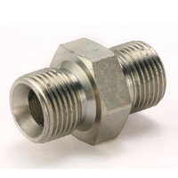 Hydraulic adapter bsp male to metric male oring 1BE