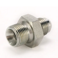 Hydraulic adapter bsp male to metric male 