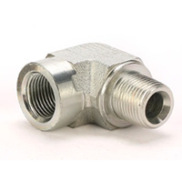 5T9 hydraulic adapter 90° BSPT MALE/BSPT FEMALE